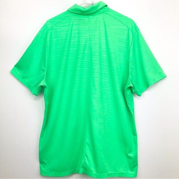 Nike Golf Lime Green Standard Fit Dri Fit Polo Shirt - Picture 5 of 10